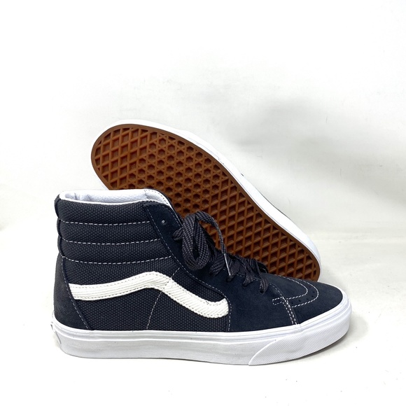 VANS Sk8-Hi Textured Asphalt Skate Shoes Women Sneakers Suede Canvas VN0005U91O7 - Picture 7 of 9